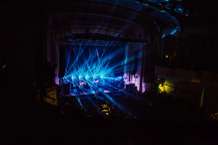 Franz Ferdinand Minuit Une IVL Lighting Glasgow